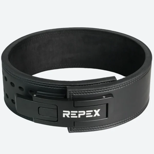 Black 9 13mm True Adjustable Lever Belt
